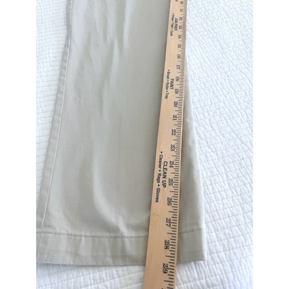 Polo Ralph Lauren Classic Fit Chino Pants Mens 36x34 Tan Khaki Left Hand Twill